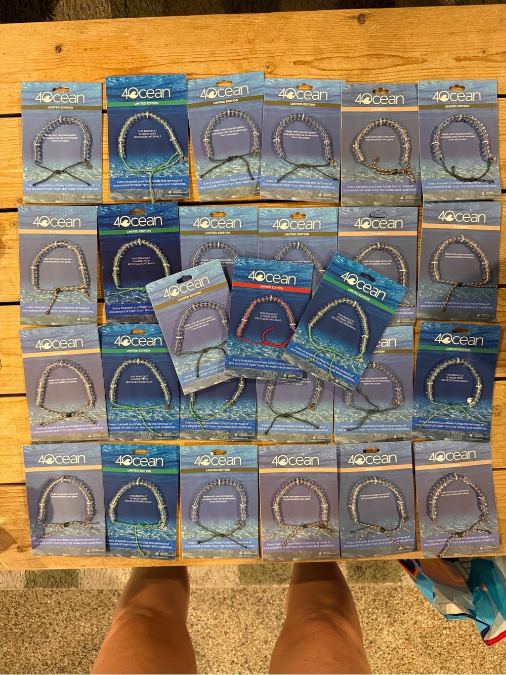 27 4Ocean Bracelets NWT